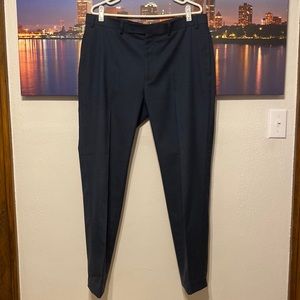 Mens Navy Calvin Klein Dress Pants
